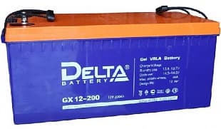 Аккумулятор Delta GX 12 200 expert