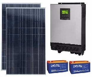Солнечная электростанция 1.8 кВт "Холодильник"