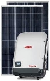 Сетевая солнечная электростанция 3 кВт 220 В