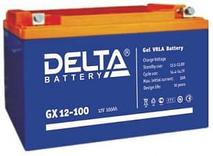 Аккумулятор Delta GX 12 100 expert